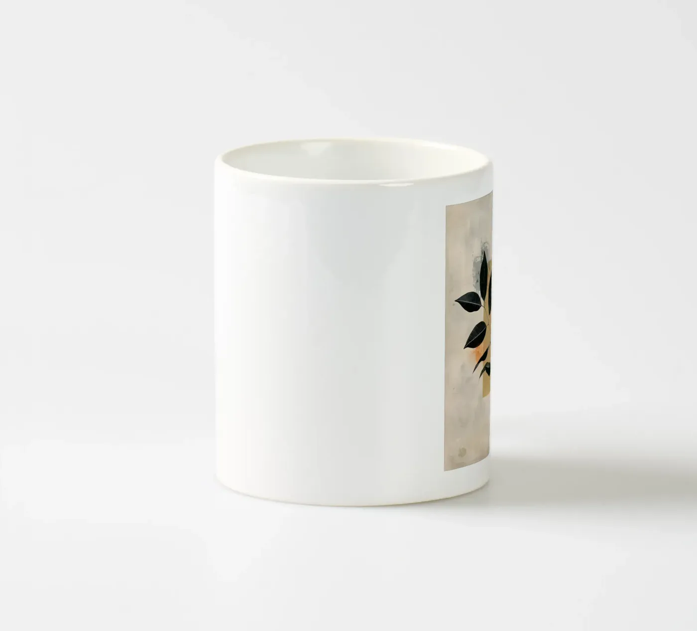 Minimal geometrical with botany tazza in ceramica da LaylaOzHome