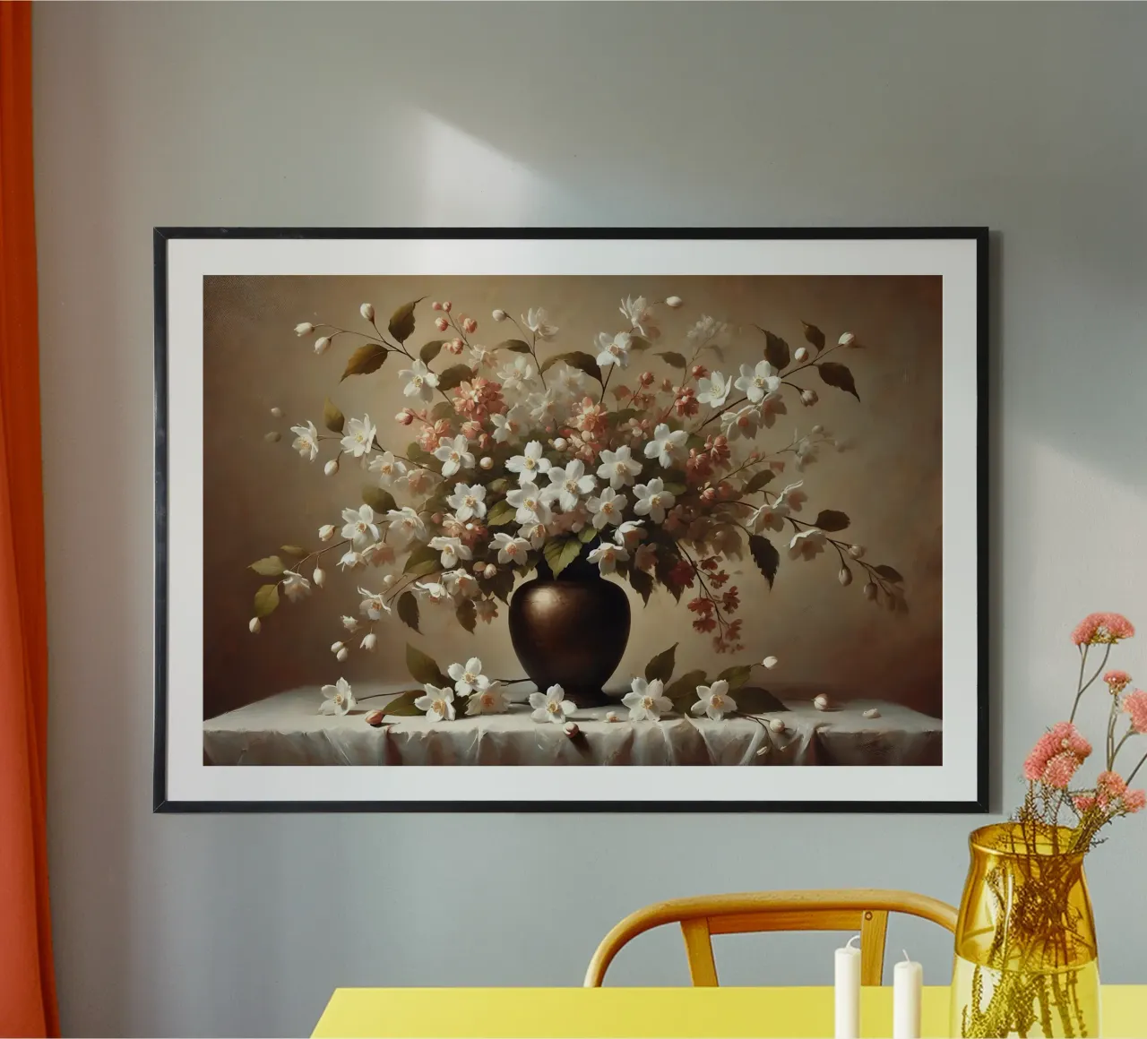 Bouquet di gelsomino vittoriano poster da VintageBotanics