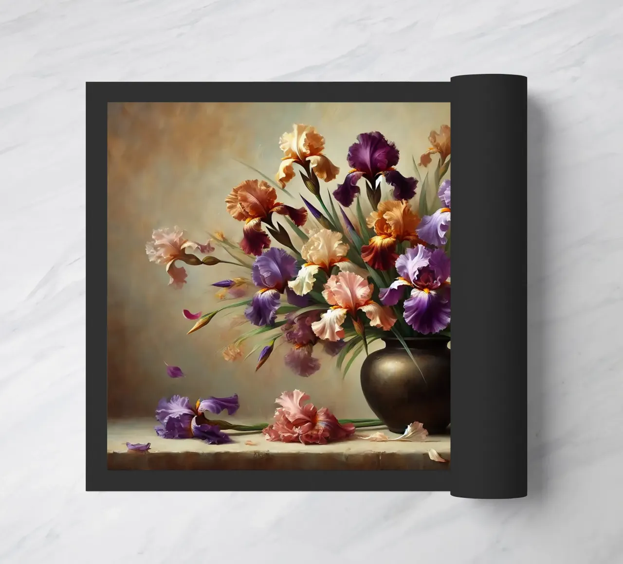 Bouquet di iris vittoriano zerbino da VintageBotanics