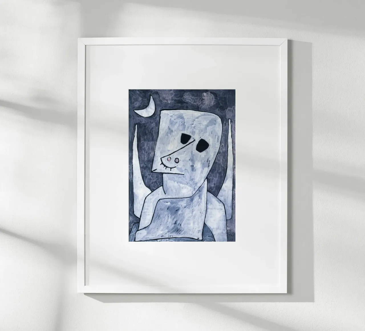 Angel Applicant poster con telaio in alluminio da vintageshop