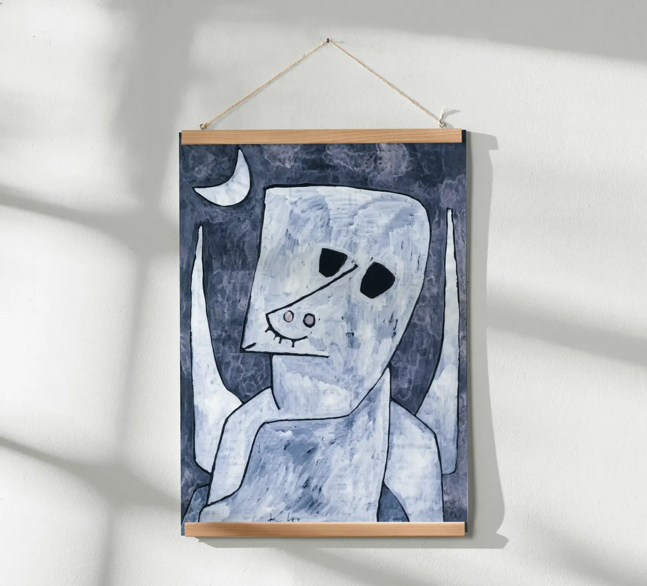 Angel Applicant poster con telaio in alluminio da vintageshop