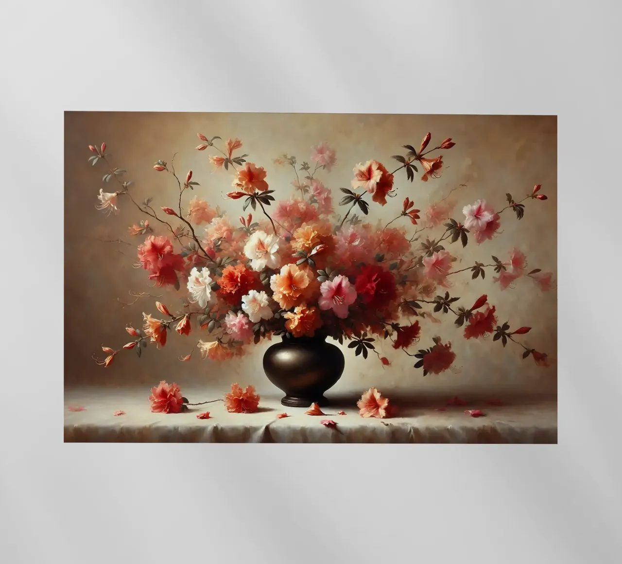 Bouquet di azalee vittoriane pellicola backlit da VintageBotanics