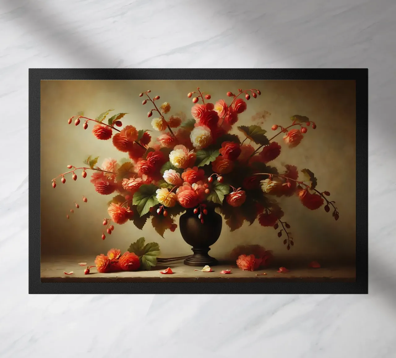 Bouquet di begonie vittoriane zerbino da VintageBotanics