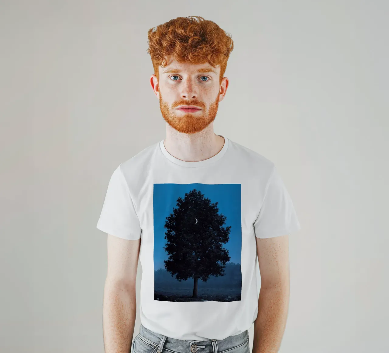 16 settembre Magritte t-shirt da Classic Art Prints