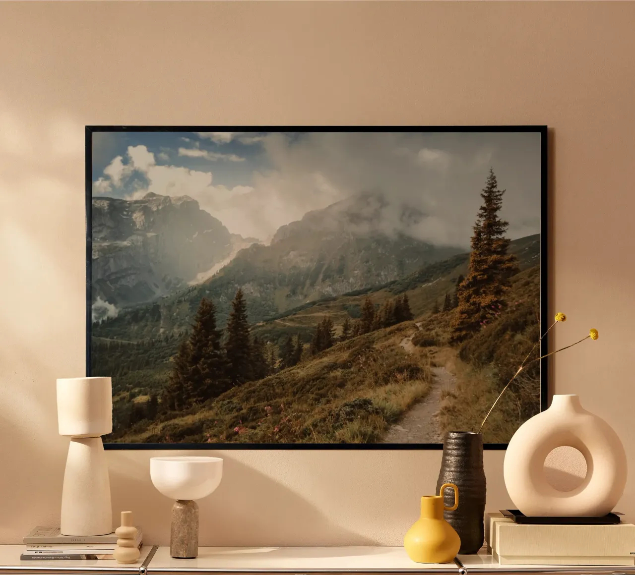 Sentiero escursionistico austriaco poster da Journey of Vanessa