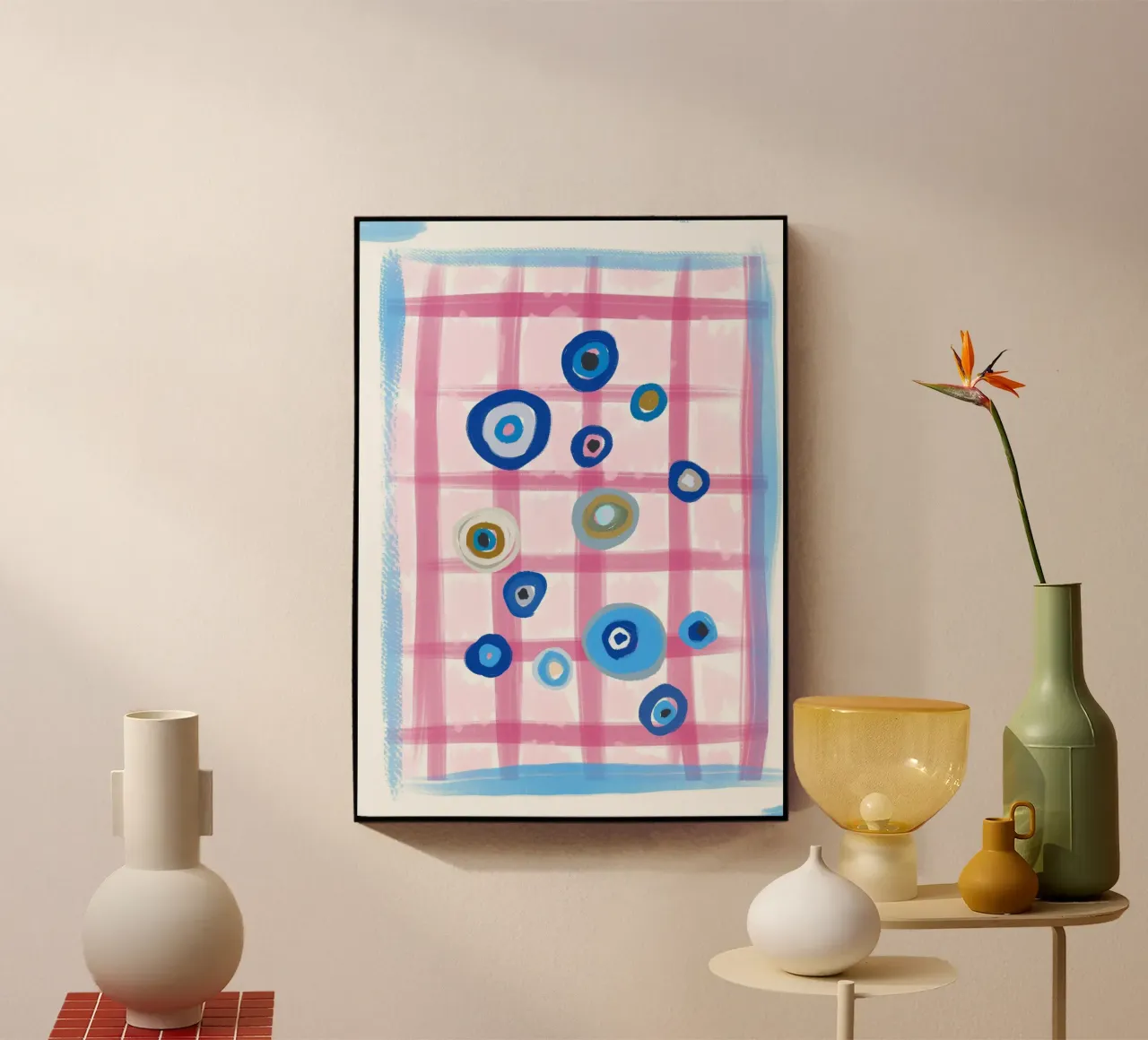 Nazar acryl van Filiz Sieben