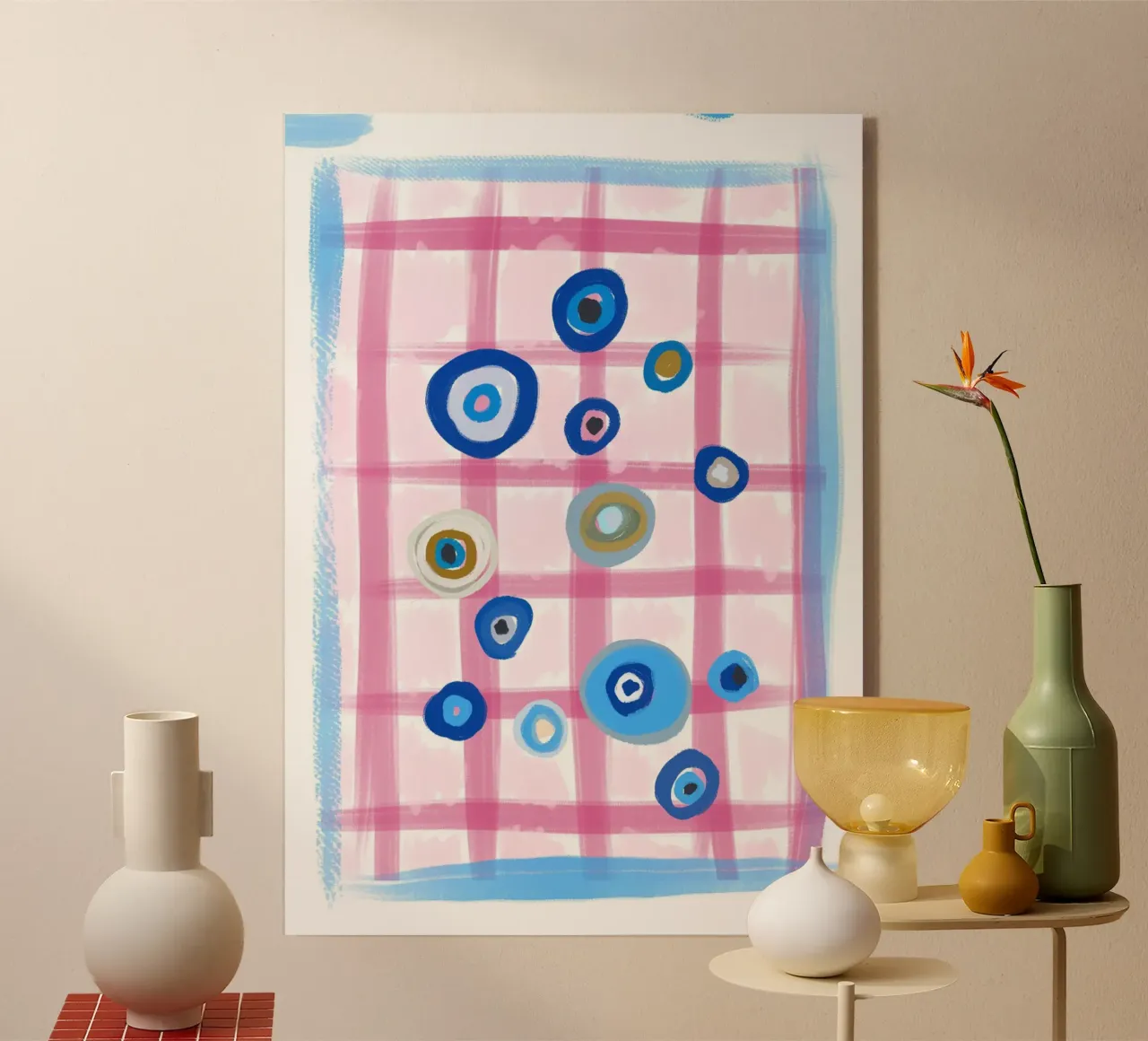 Nazar acryl van Filiz Sieben