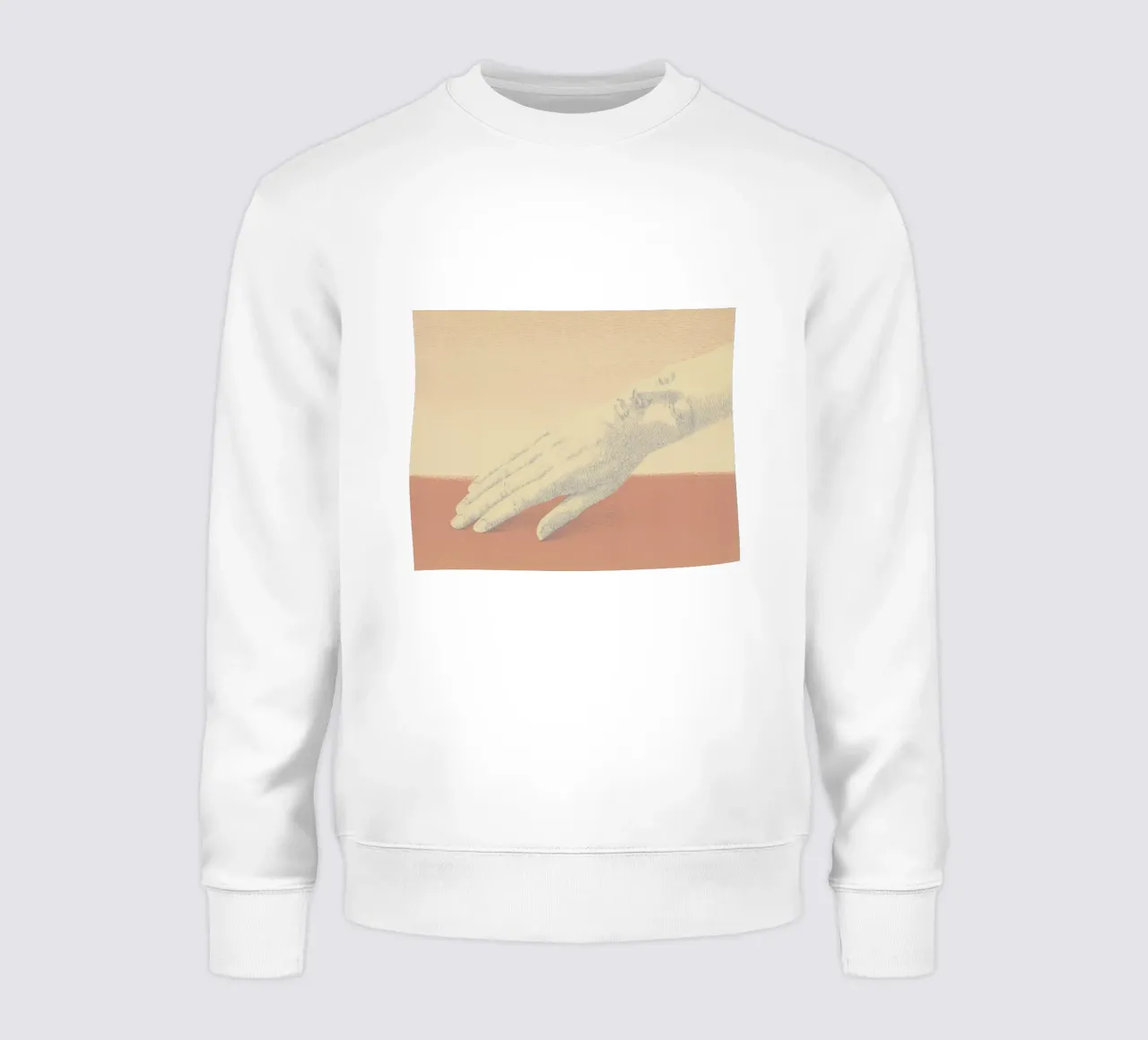 Magritte De indiscrete juwelen (Les bijoux indiscrets) 1963 sweatshirt van Classic Art Prints
