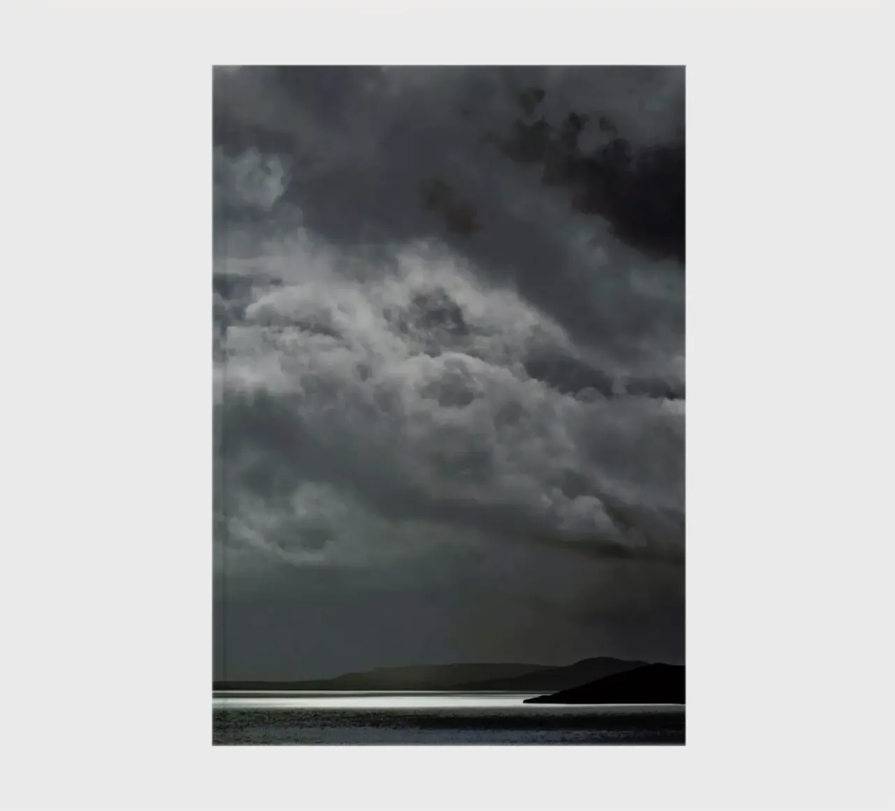 Cloudy Island notebook by Nur Mut