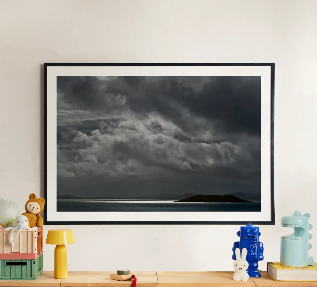 Cloudy Island poster da Nur Mut