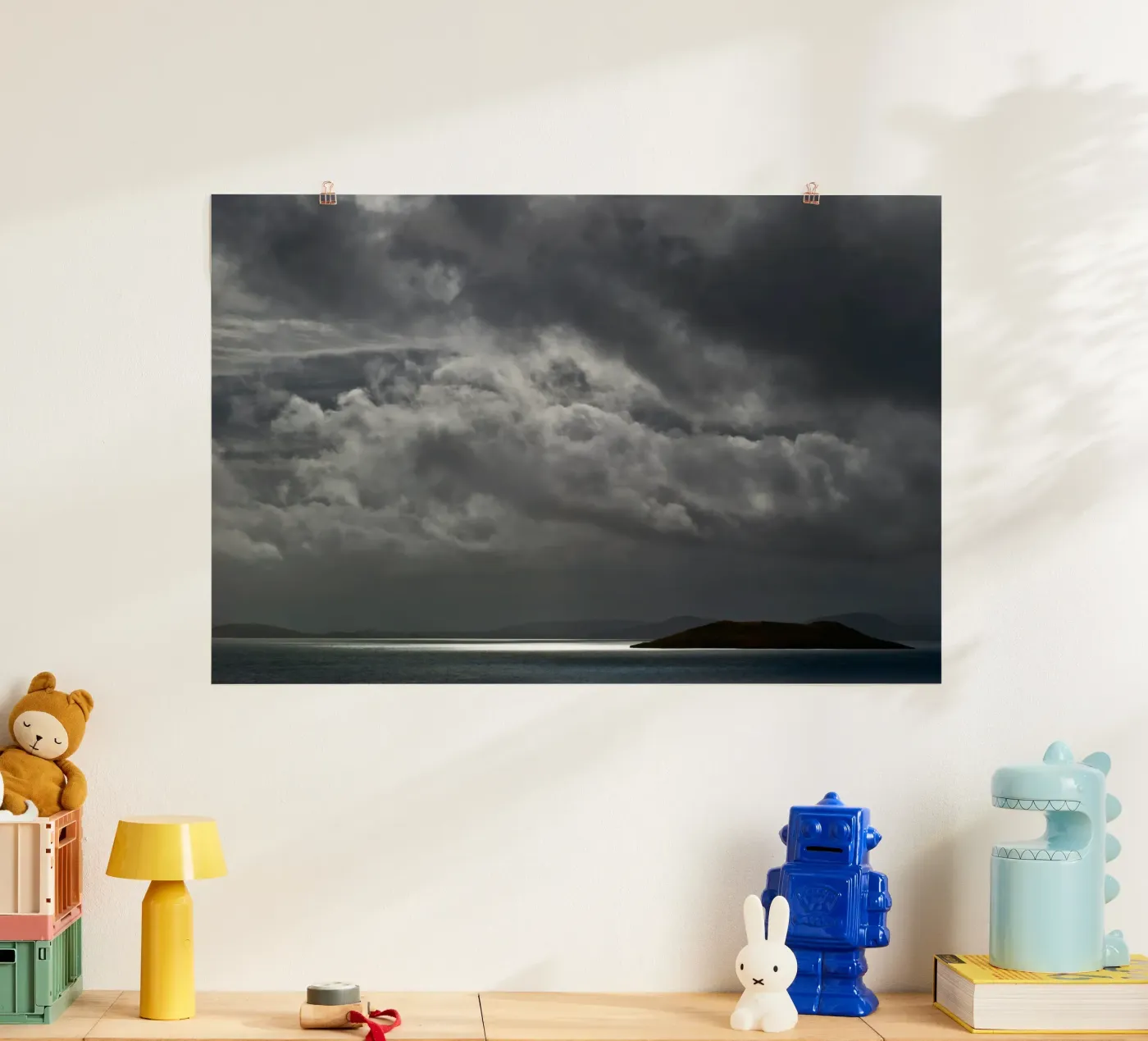 Cloudy Island poster da Nur Mut