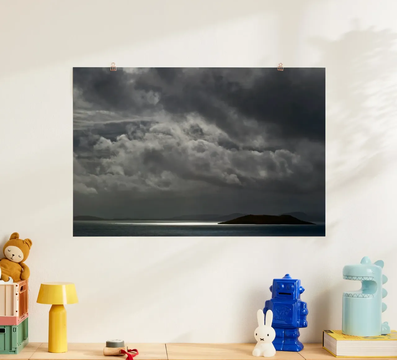 Cloudy Island poster da Nur Mut