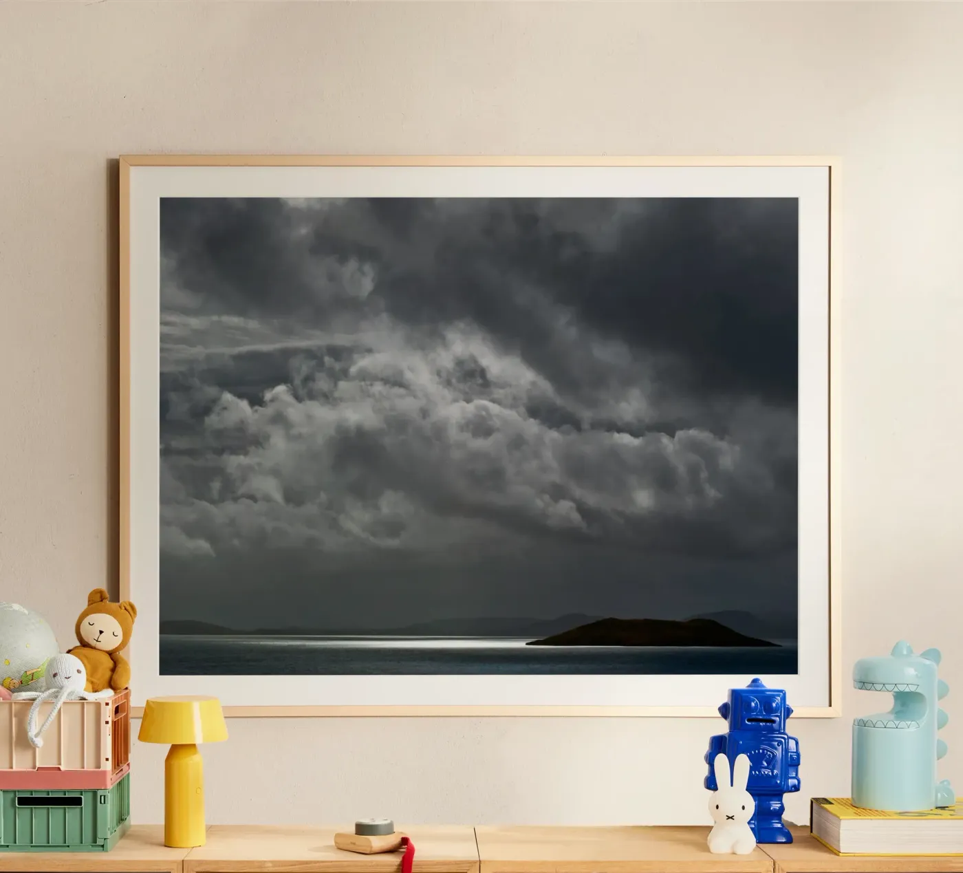 Cloudy Island poster da Nur Mut