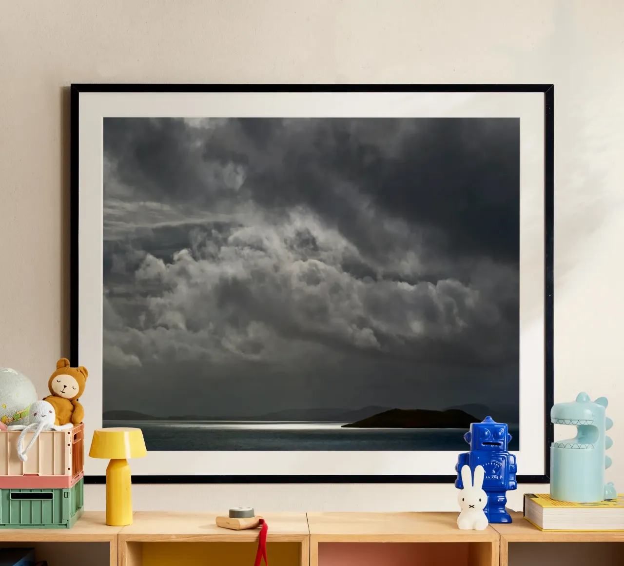 Cloudy Island poster da Nur Mut