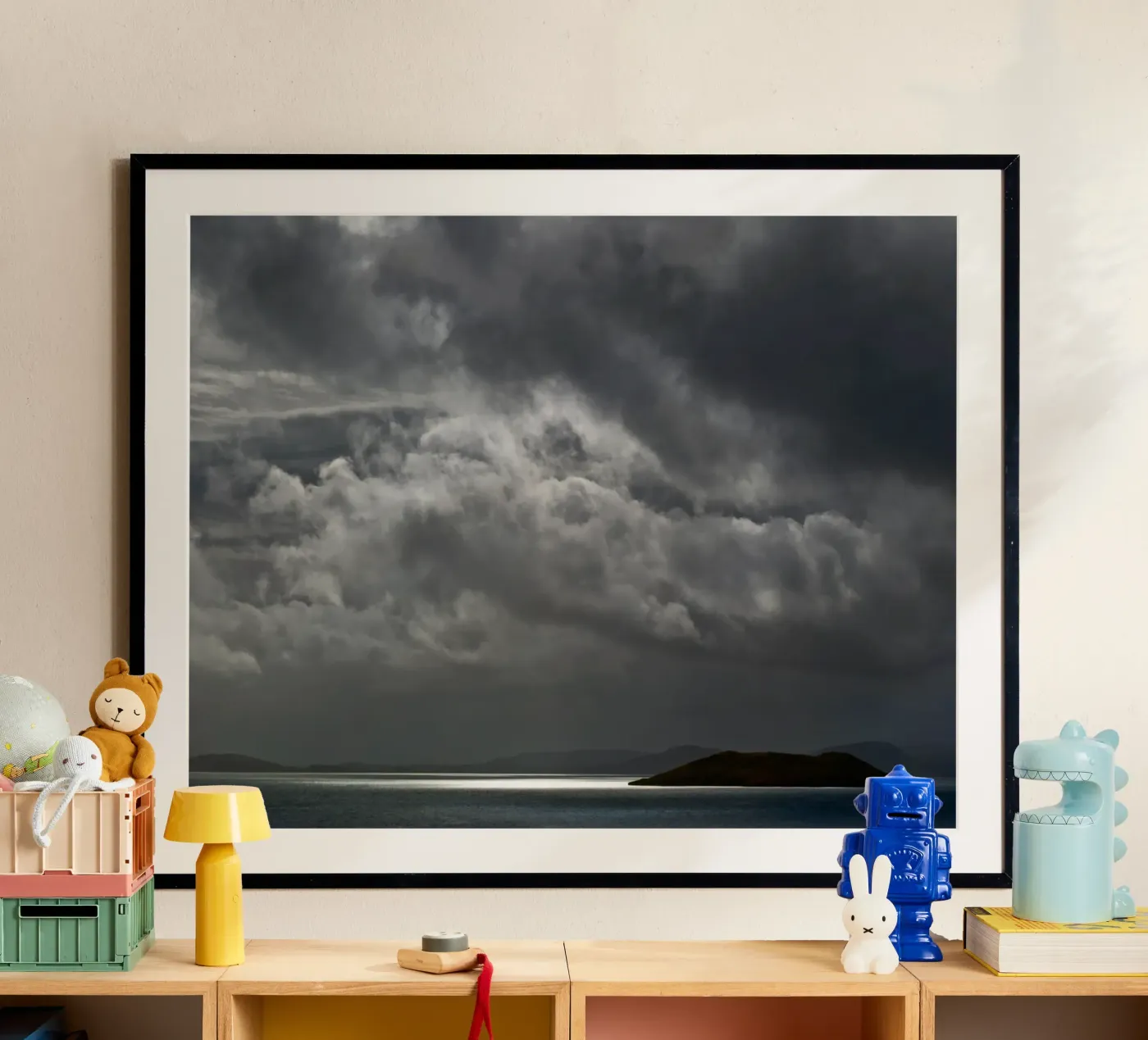 Cloudy Island poster da Nur Mut