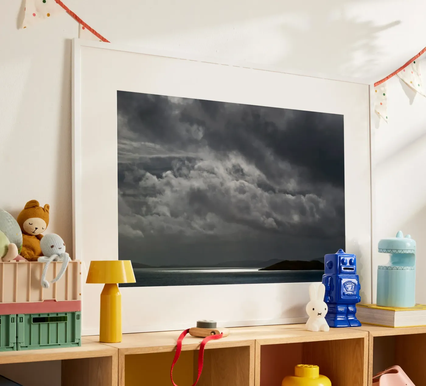 Cloudy Island poster da Nur Mut