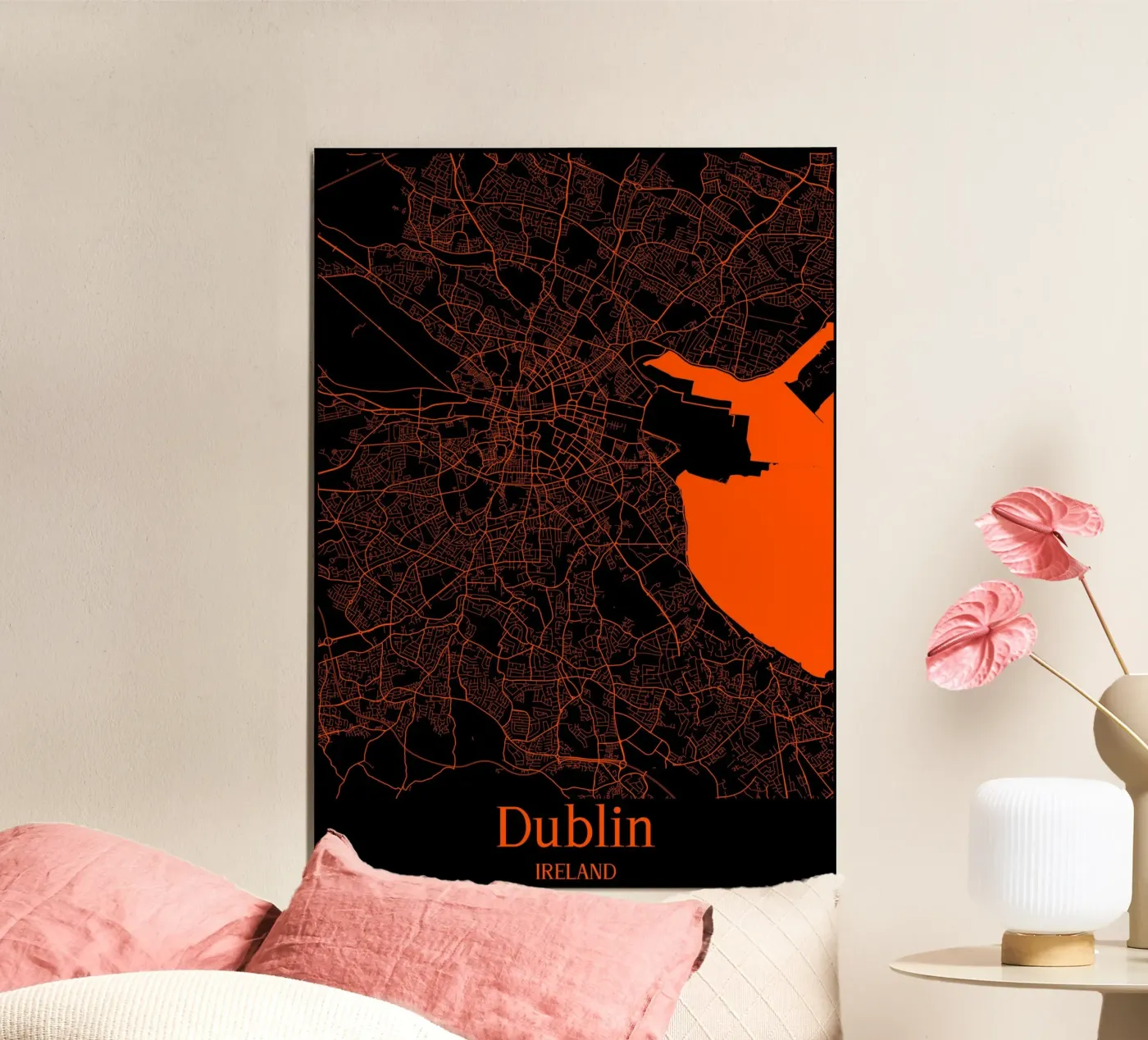 Dublin poster by MiMap