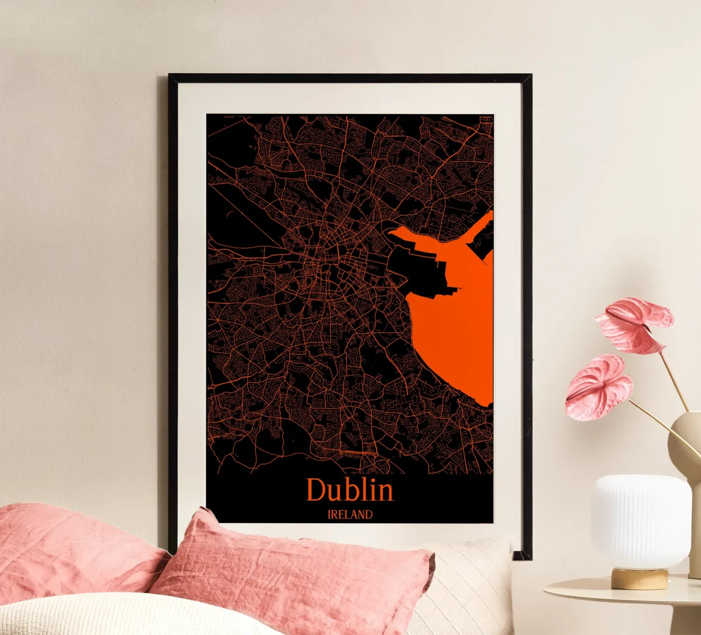 Dublin poster by MiMap