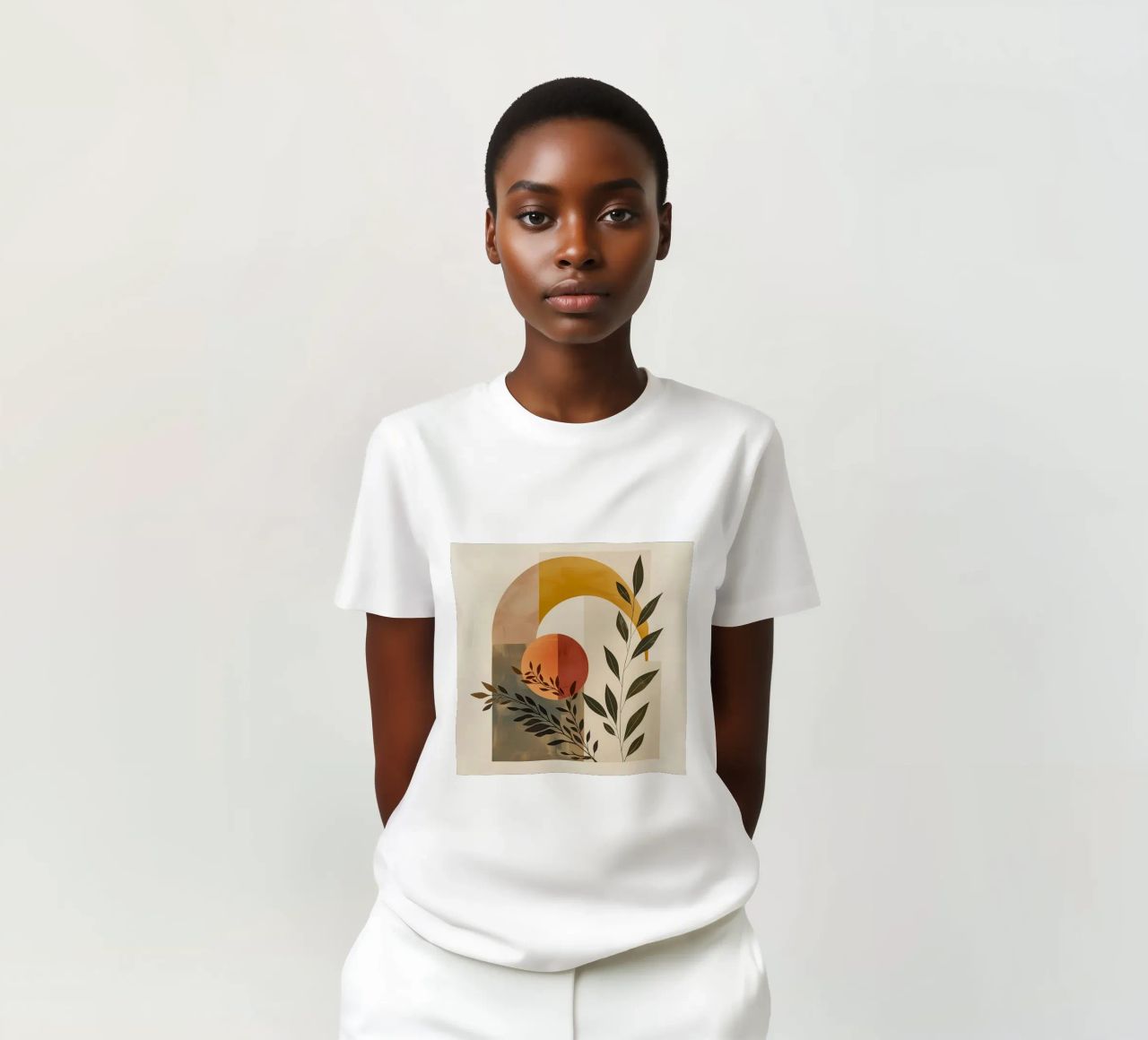 Composizione botanica semplice t-shirt da LaylaOzHome
