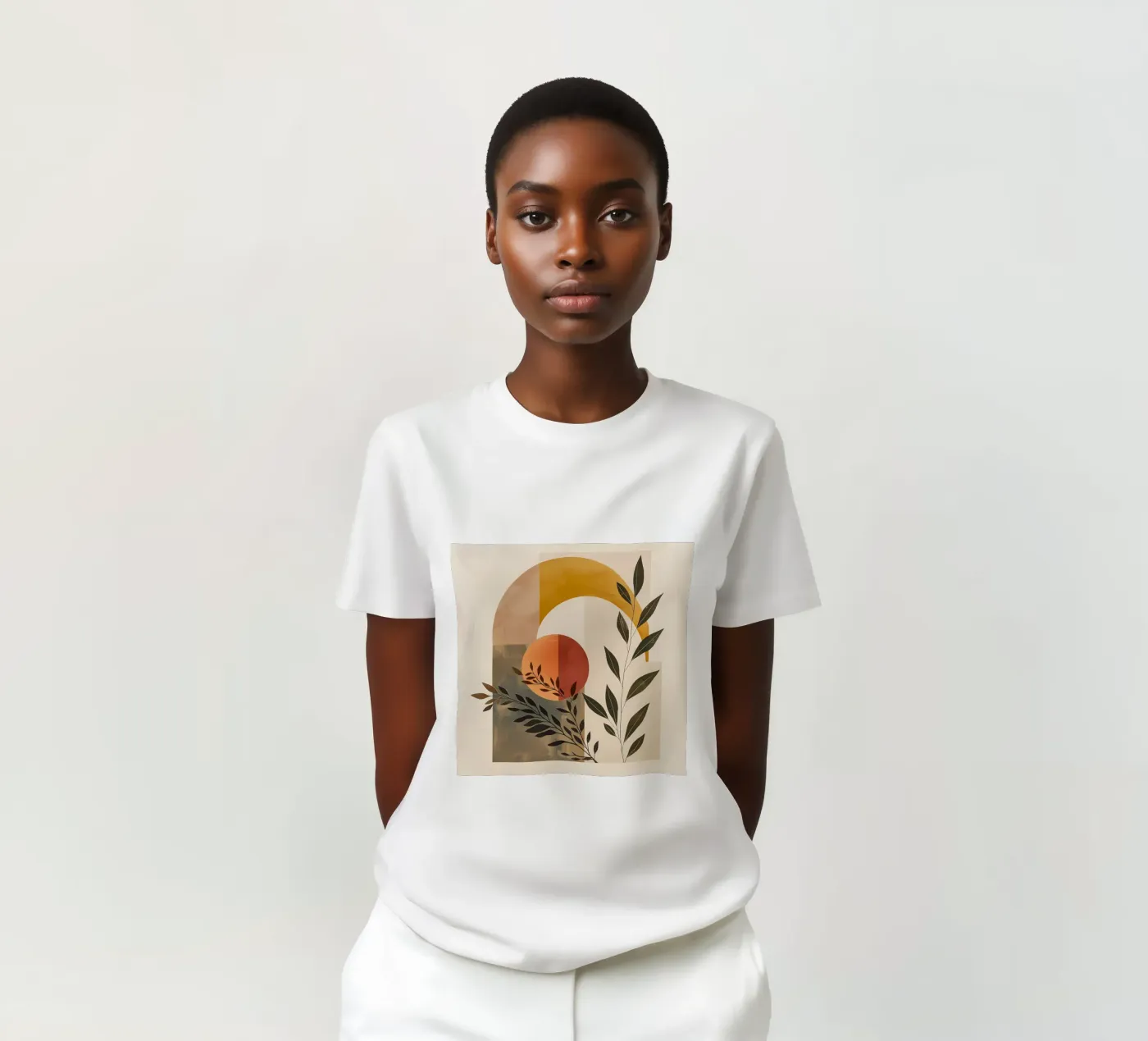 Composizione botanica semplice t-shirt da LaylaOzHome