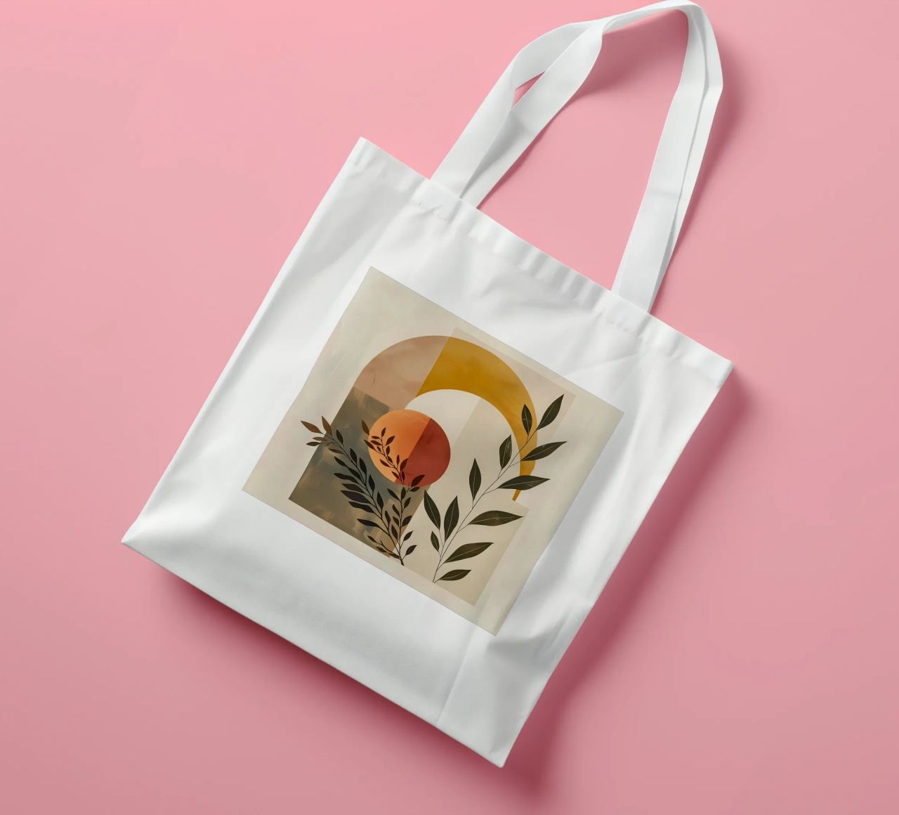 Composizione botanica semplice borsa in juta da LaylaOzHome