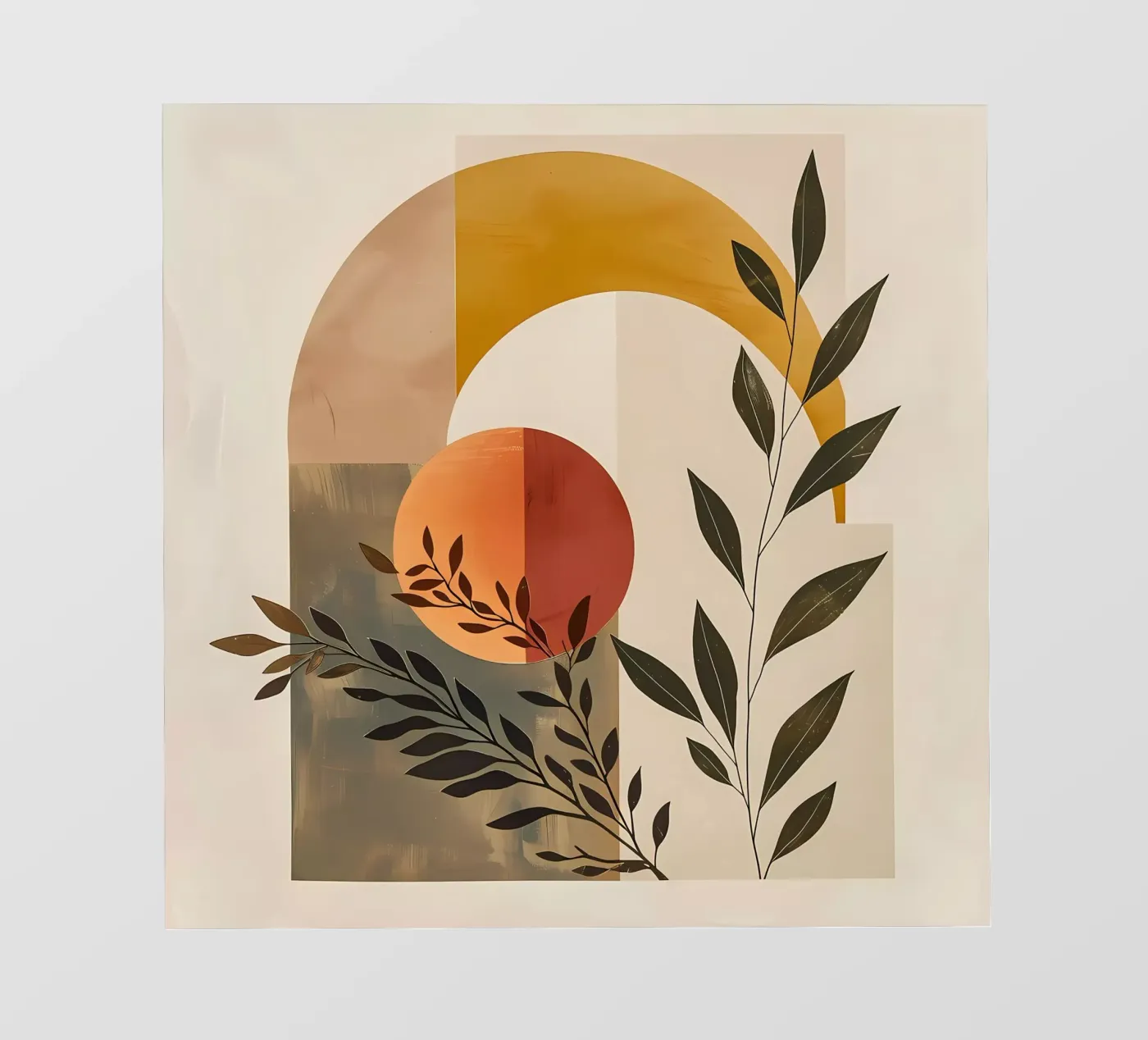 Simple botanical composition pellicola backlit da LaylaOzHome