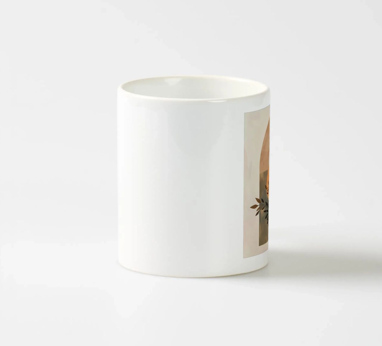 Composizione botanica semplice tazza in ceramica da LaylaOzHome