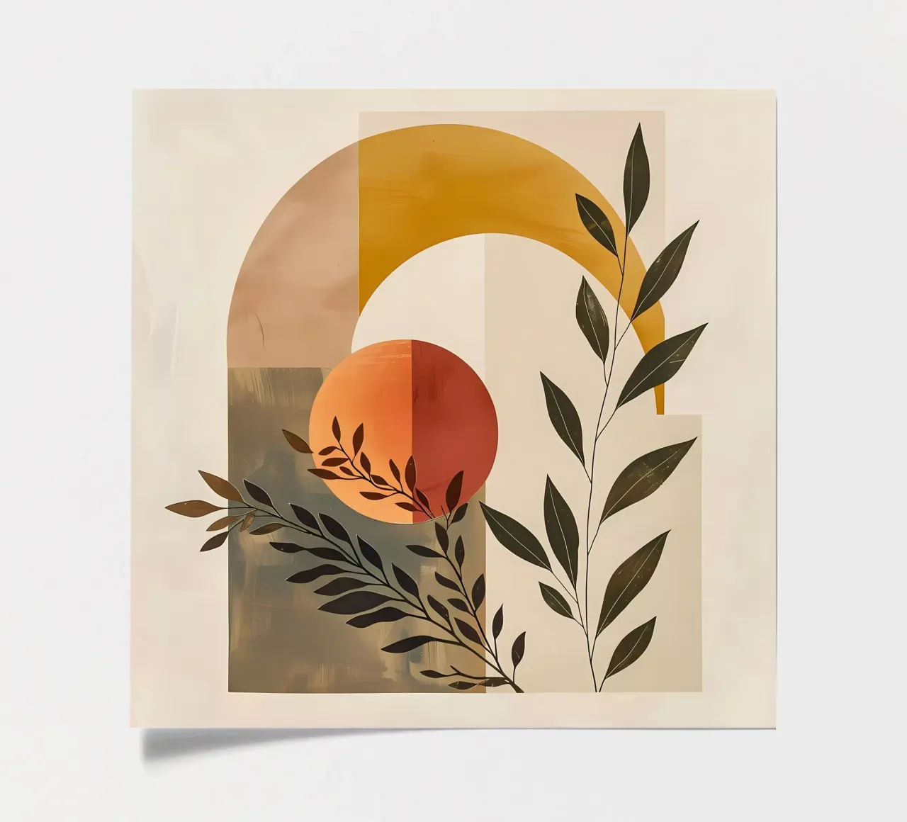 Simple botanical composition sticker sheet by LaylaOzHome