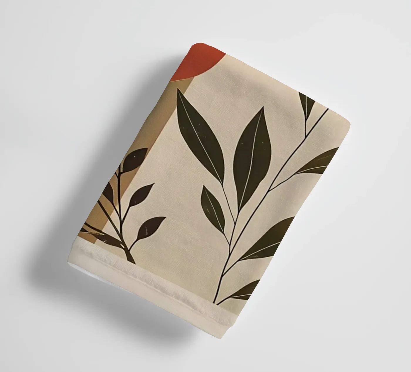 Simple botanical composition towel by LaylaOzHome