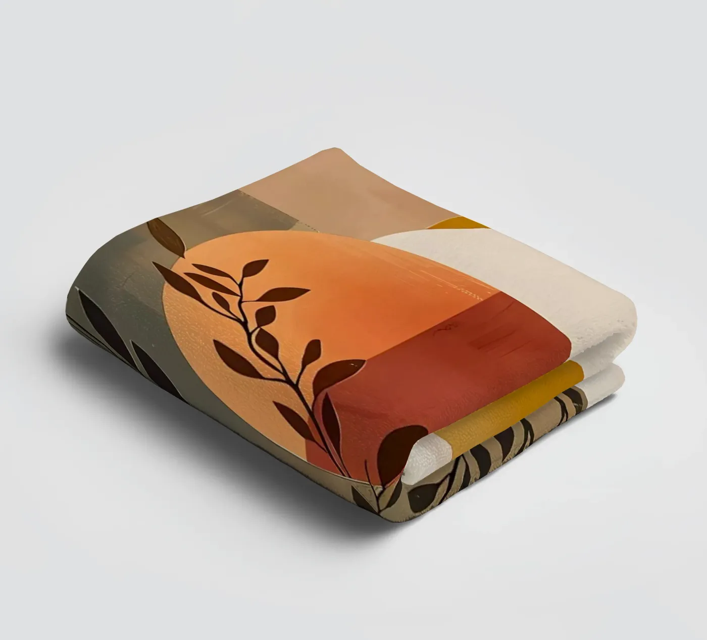 Simple botanical composition towel by LaylaOzHome