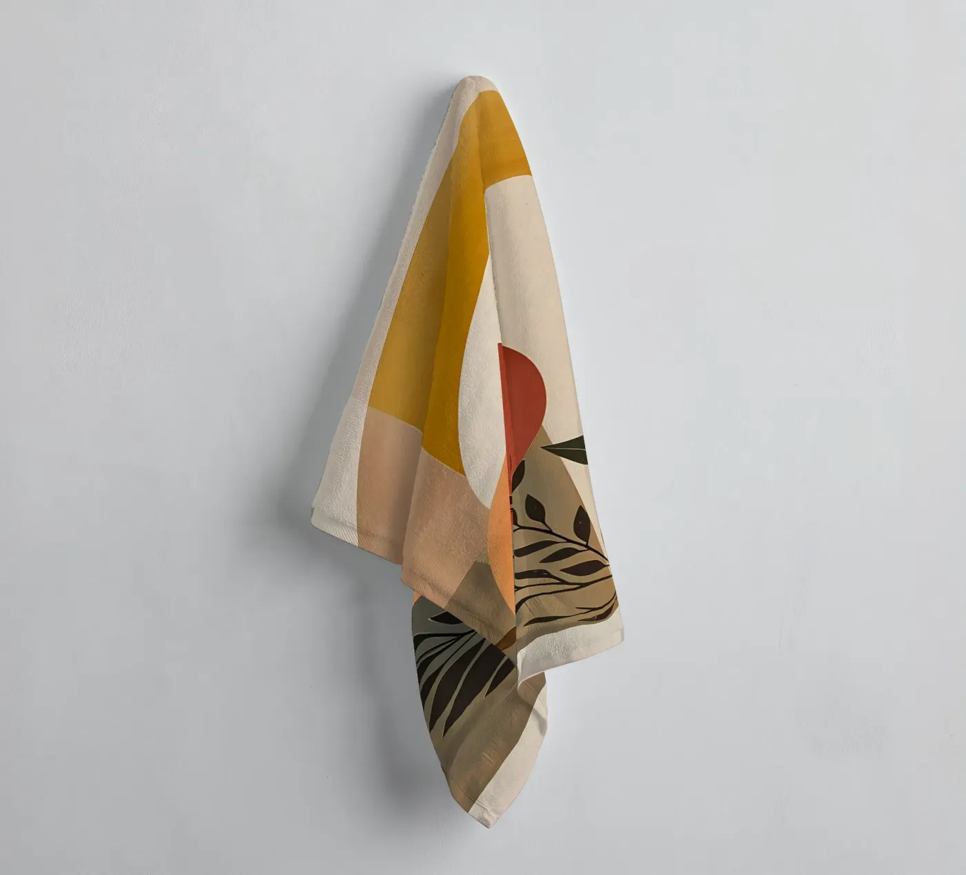 Simple botanical composition towel by LaylaOzHome