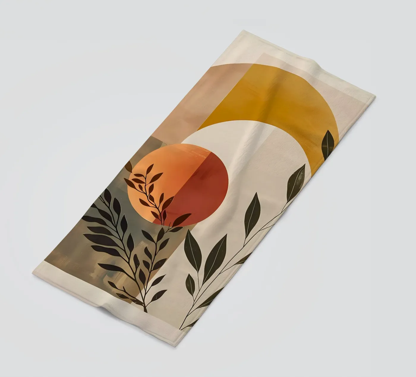 Composizione botanica semplice telo mare da LaylaOzHome