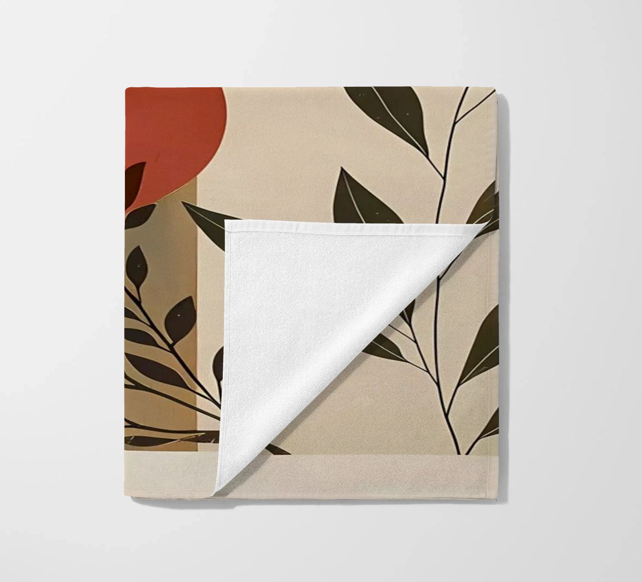 Composizione botanica semplice telo mare da LaylaOzHome