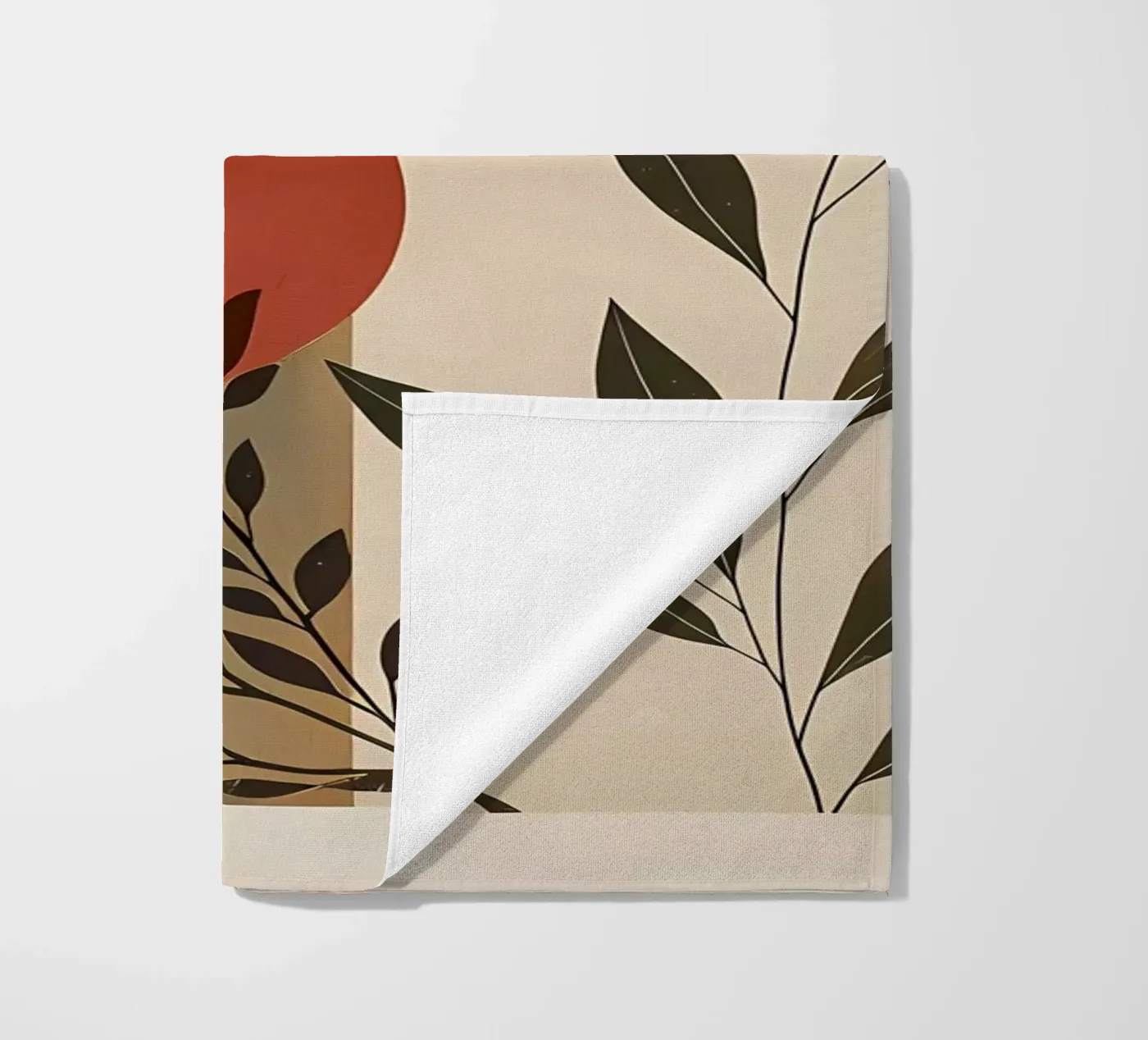 Composizione botanica semplice telo mare da LaylaOzHome