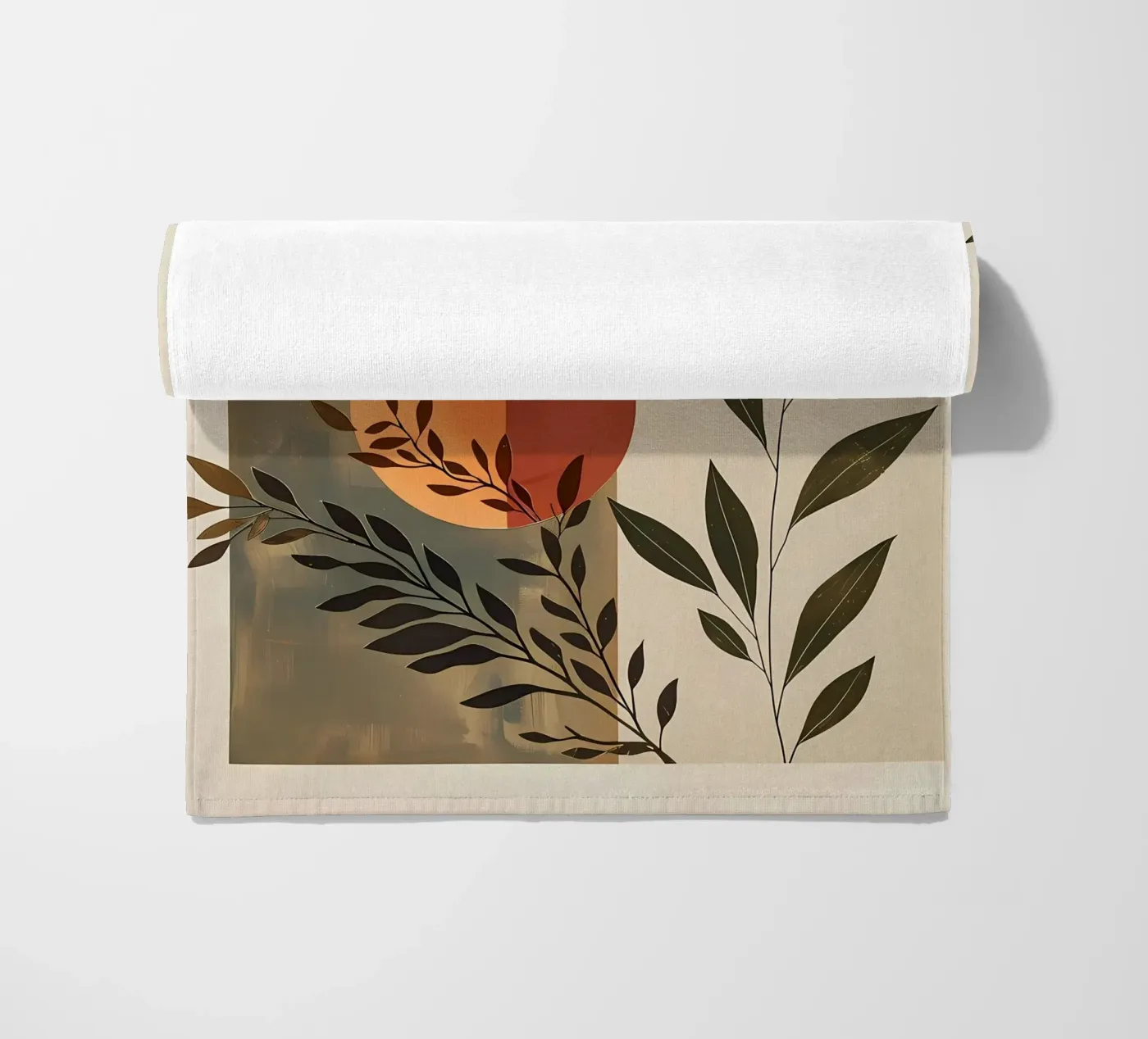 Composizione botanica semplice telo mare da LaylaOzHome