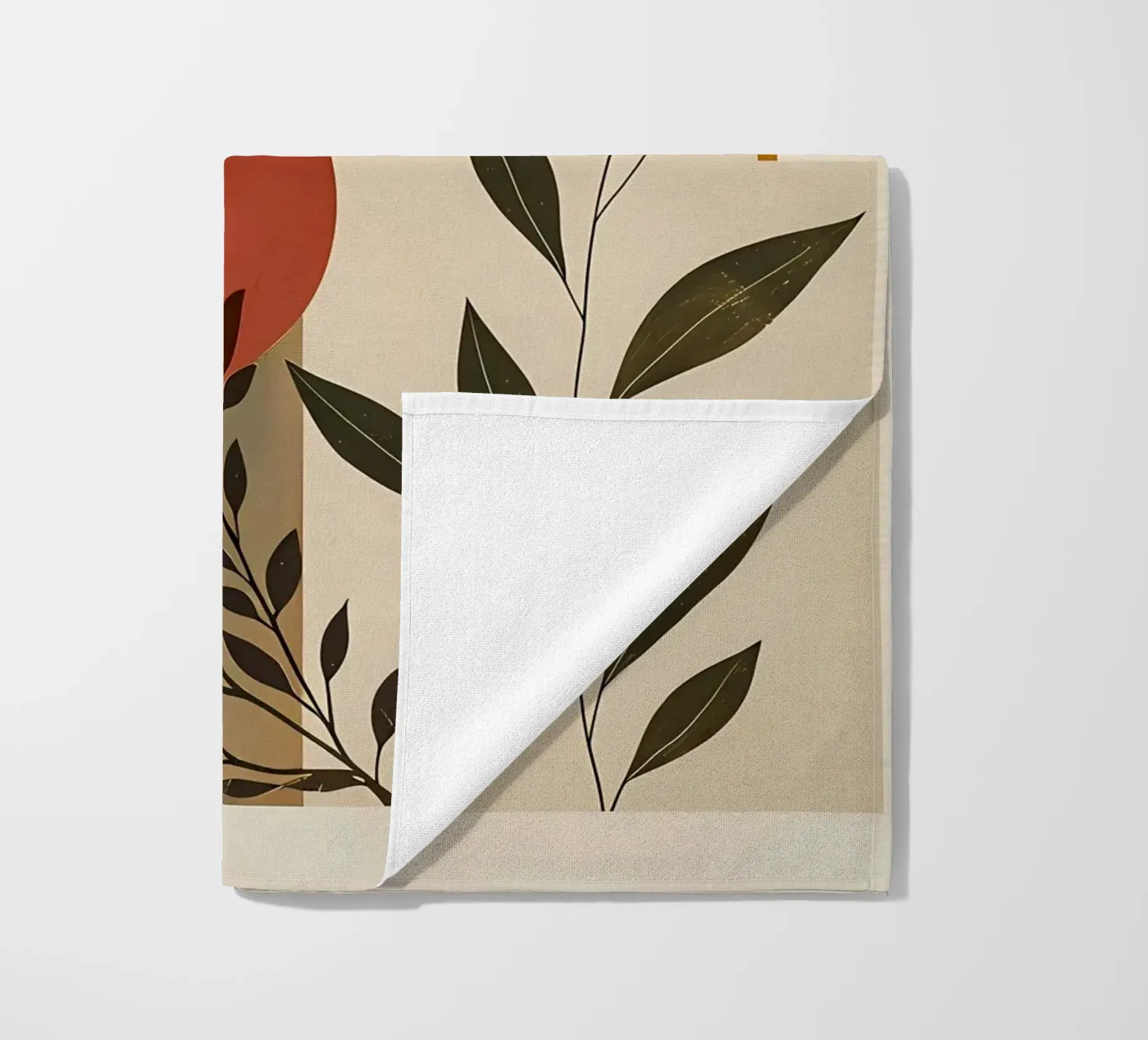 Composizione botanica semplice telo mare da LaylaOzHome