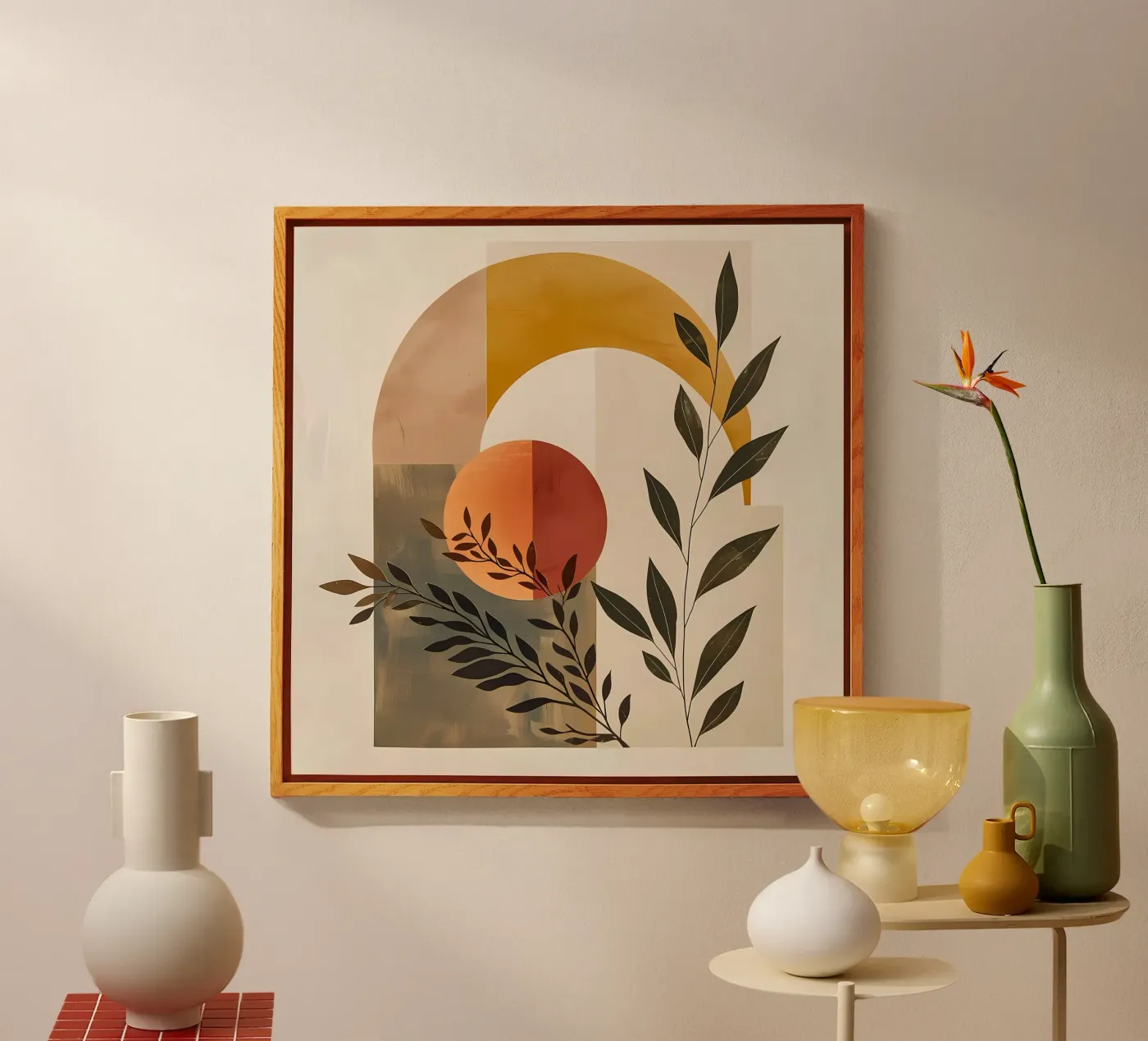 Composition botanique simple plexiglas de LaylaOzHome