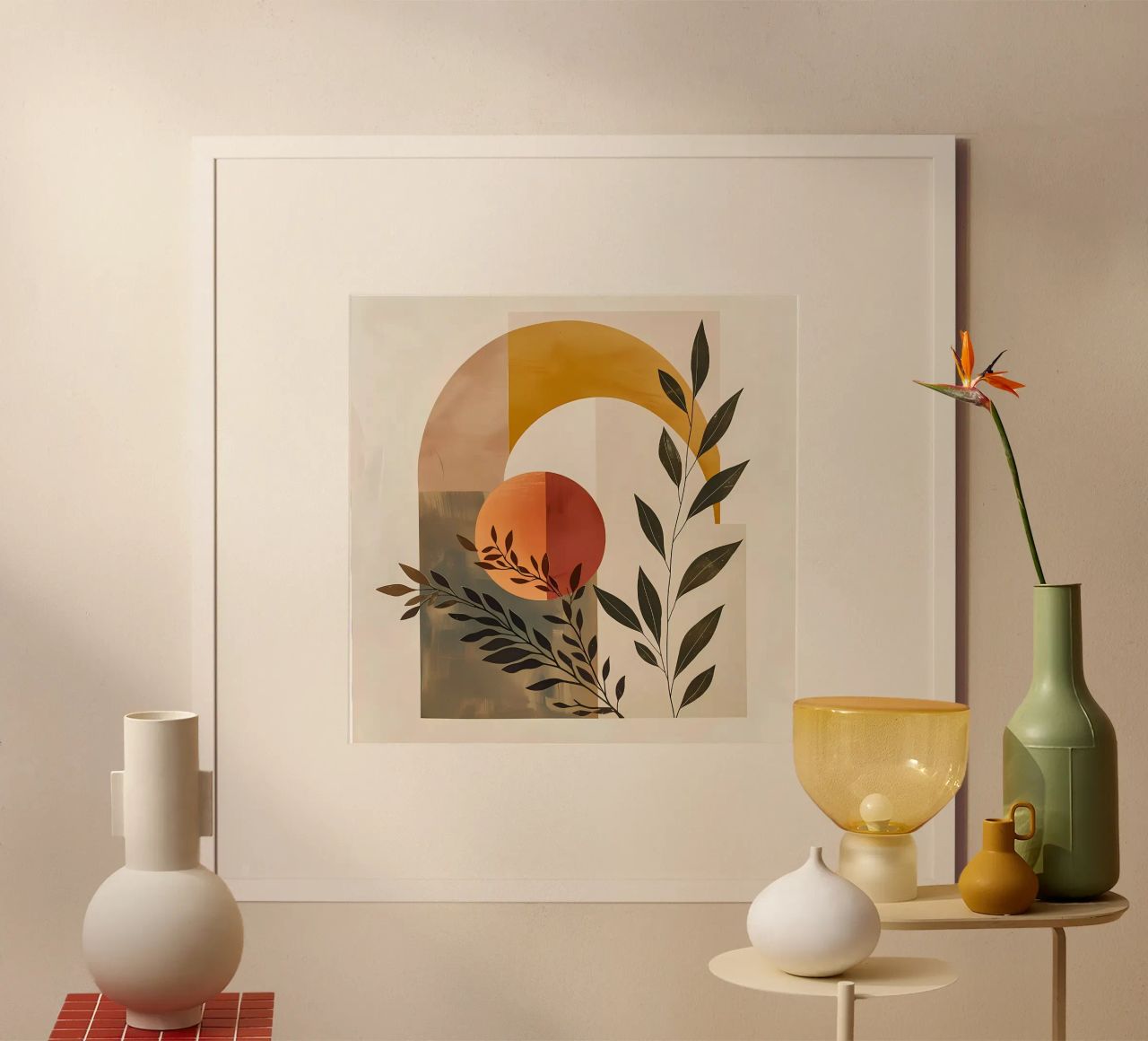 Composizione botanica semplice poster da LaylaOzHome