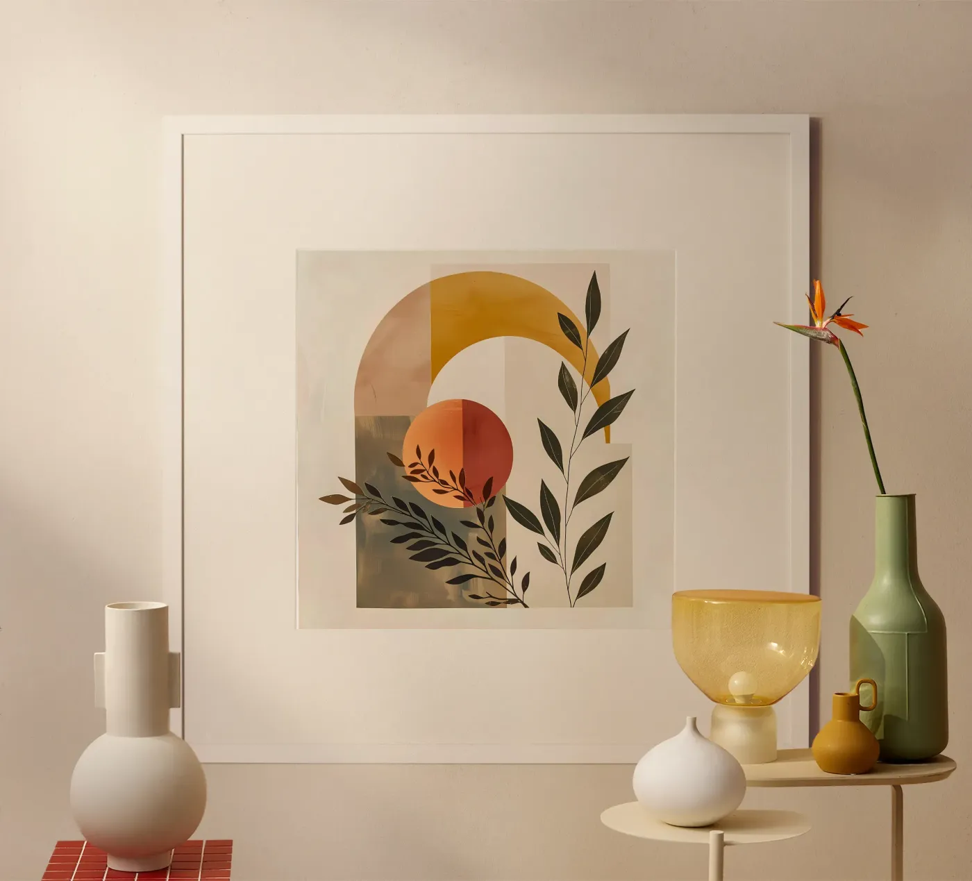 Simple botanical composition poster van LaylaOzHome