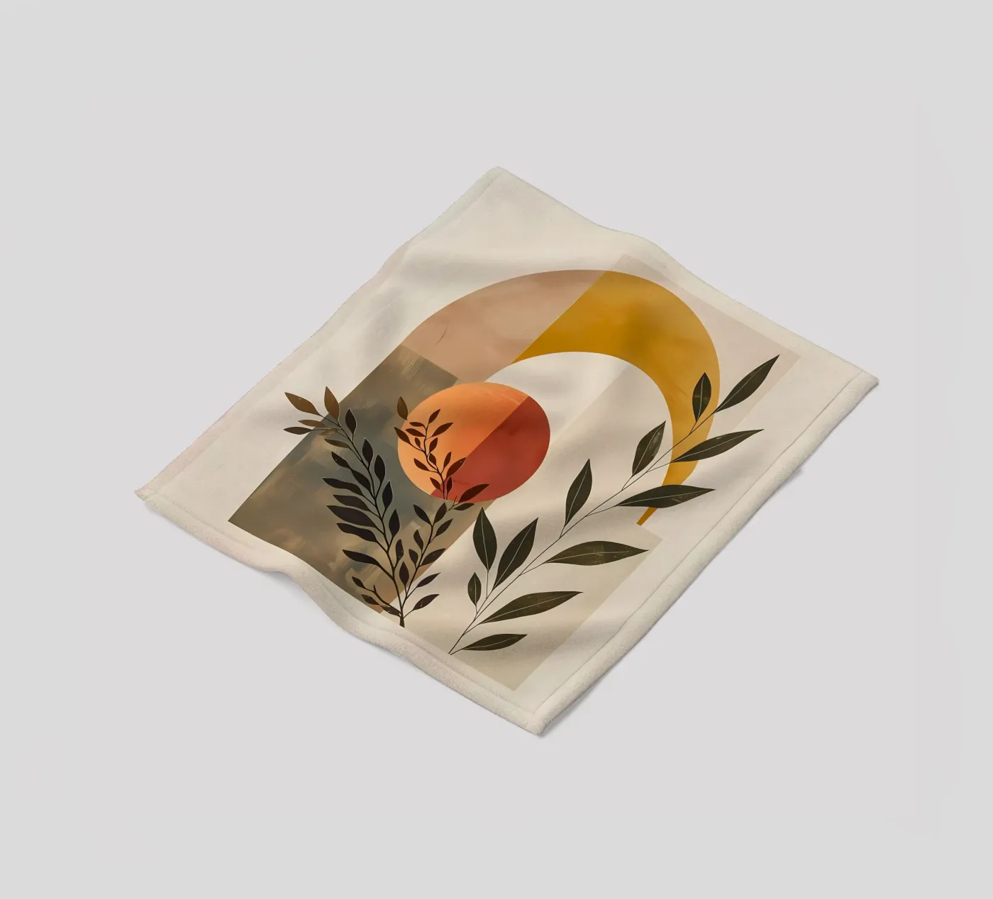 Simple botanical composition Fleecedecke von LaylaOzHome
