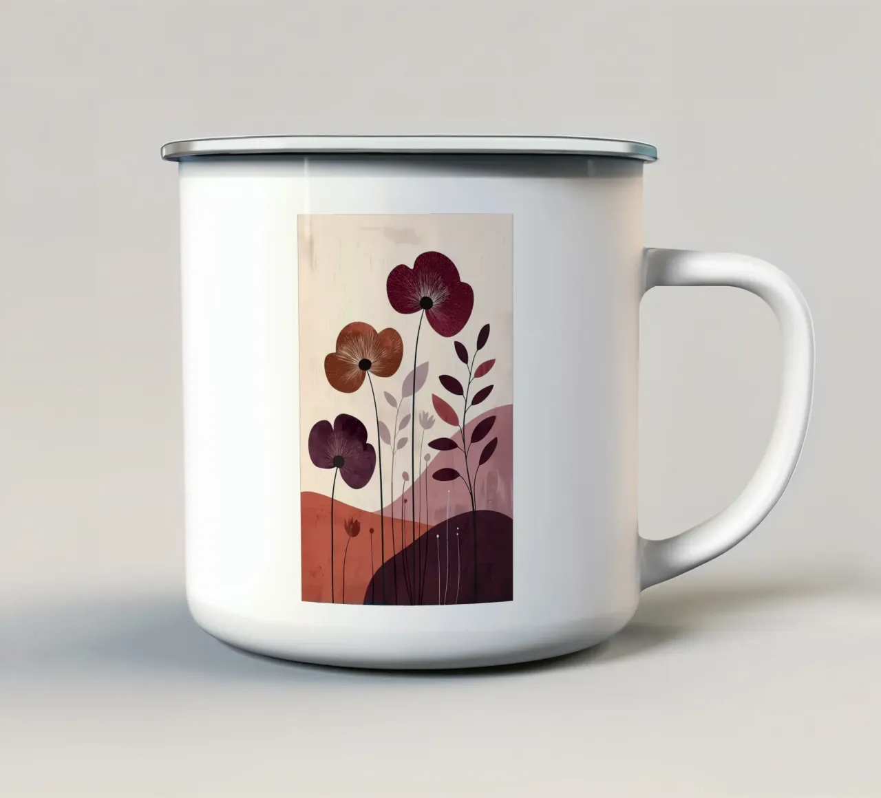 Forme della natura tazza in smalto da Jose