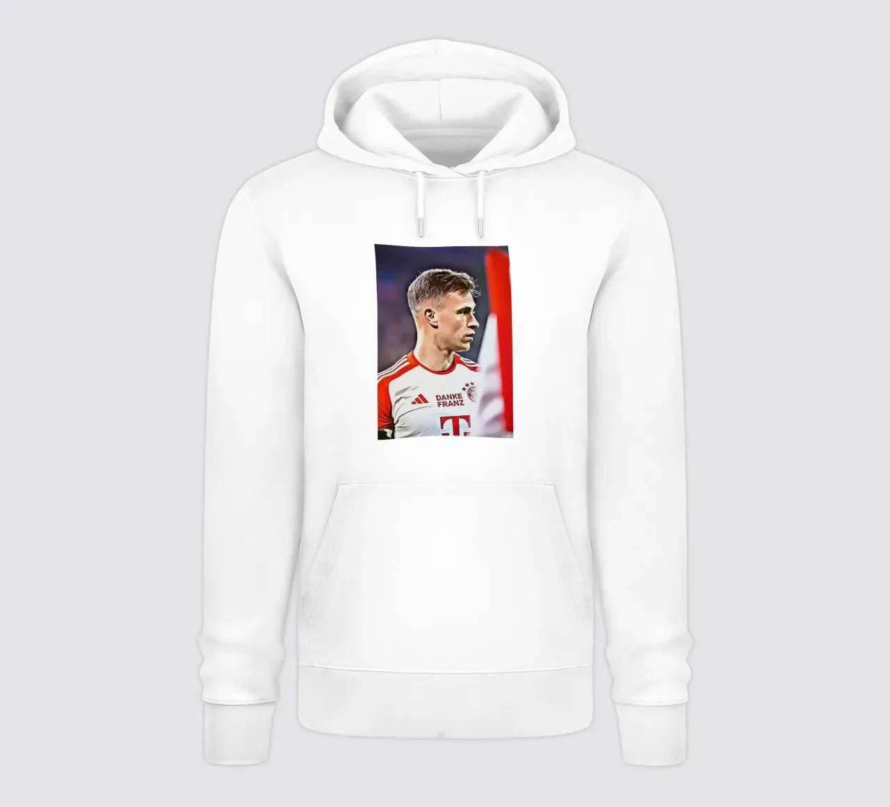 Joshua Kimmich Danke Franz Edición especial Póster sudadera con capucha de ArdanART