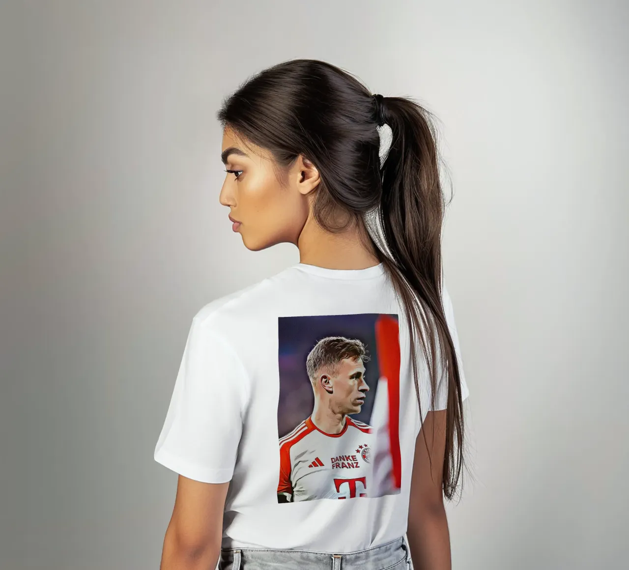 Joshua Kimmich Danke Franz Sonderausgabe Poster T-Shirt von ArdanART