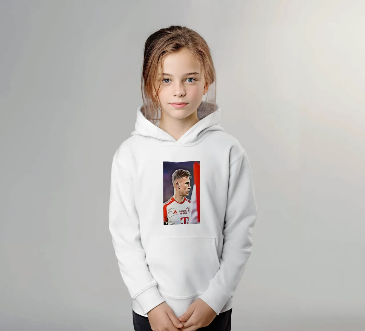 Joshua Kimmich Danke Franz Edizione Speciale Poster felpa bambino con cappuccio da ArdanART