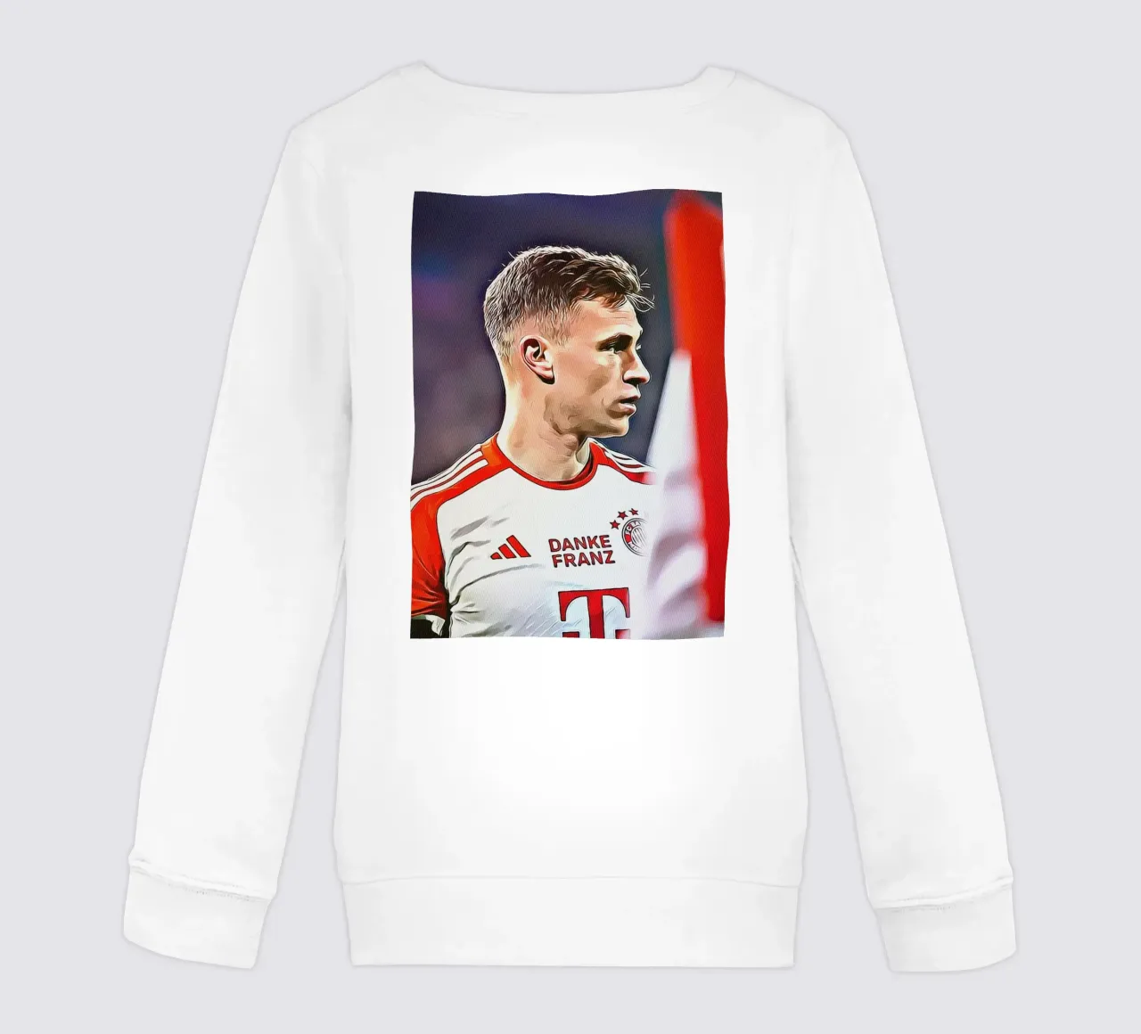Joshua Kimmich Danke Franz Sonderausgabe Poster Kinder Sweatshirt von ArdanART
