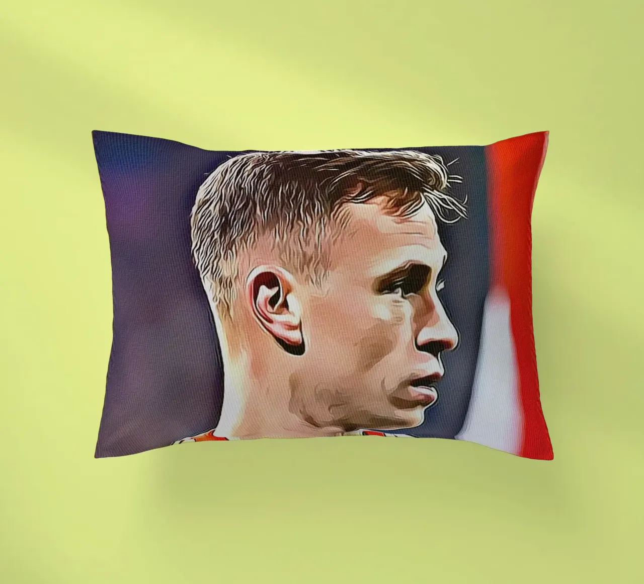Joshua Kimmich Danke Franz Sonderausgabe Poster Kissen von ArdanART