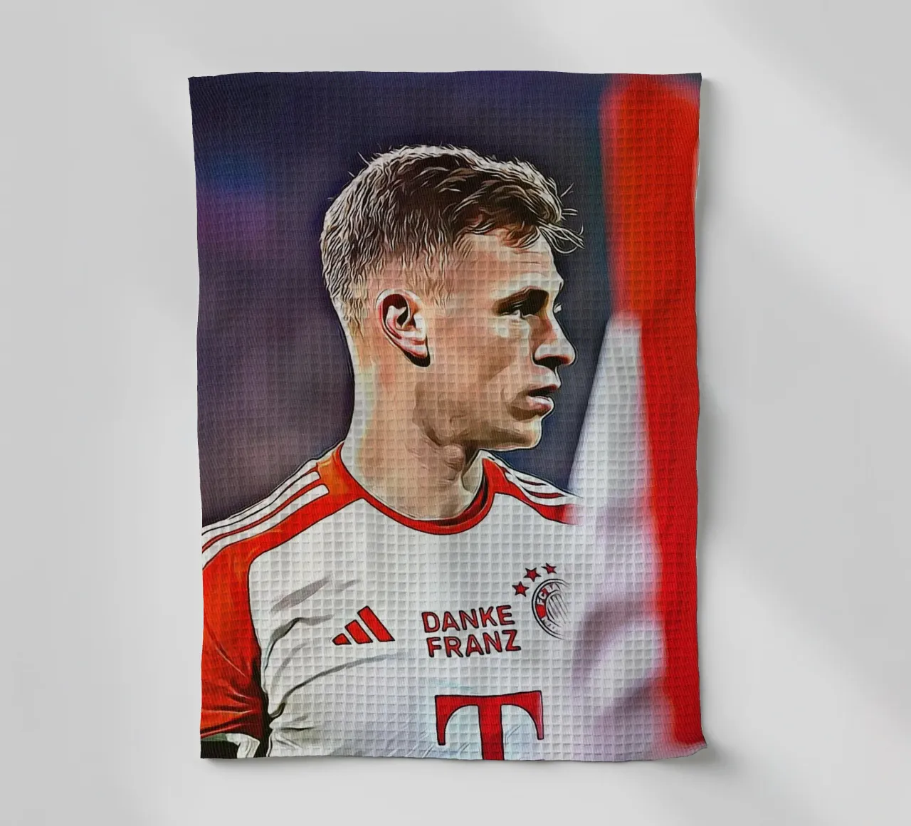Joshua Kimmich Danke Franz Affiche édition spéciale torchon de ArdanART