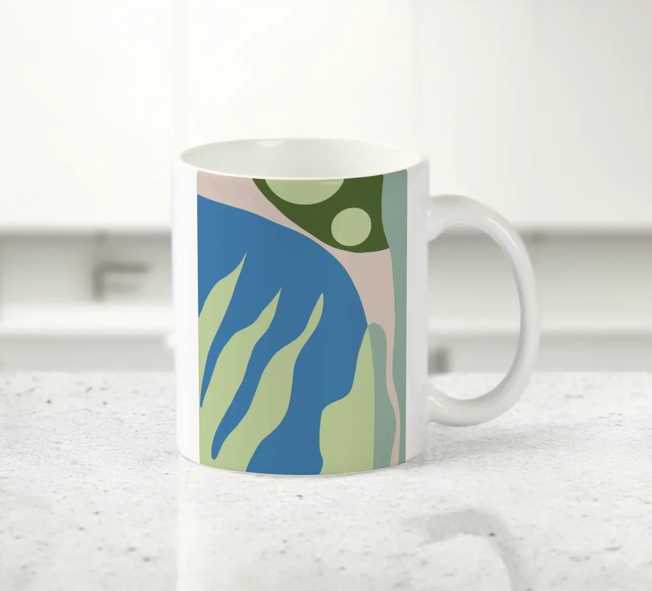 Piastrella di colore organico 09 tazza in ceramica da Little Dean