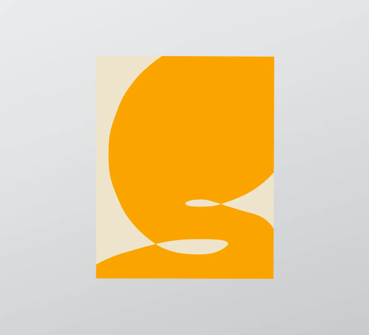 Gelb ausgeschnitten 02 Sticker von Little Dean