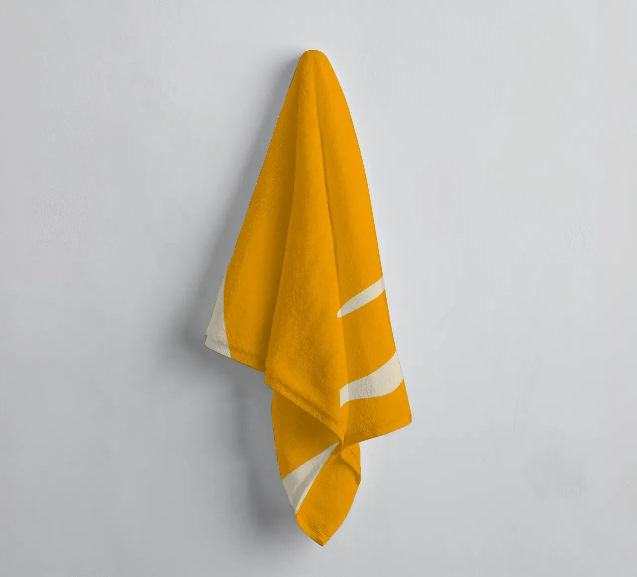 Découpage jaune 02 serviette de bain de Little Dean